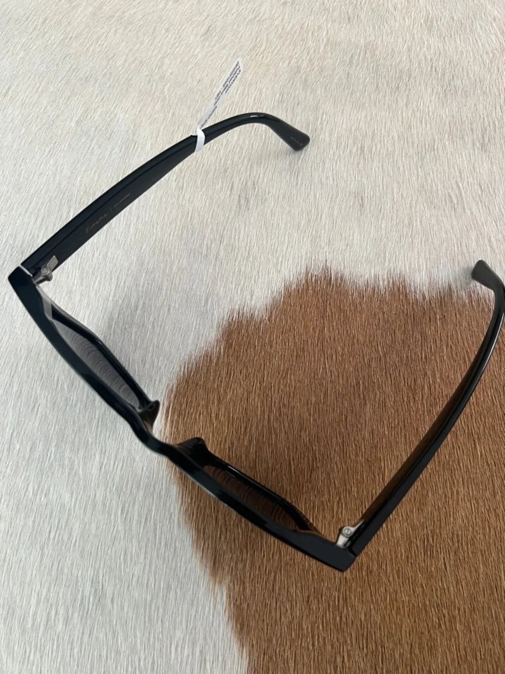 Z Supply EVERYDAY Black Oversized Cat-Eye Sunglasses